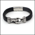 China Manufacturer Leather Bracelet With Cross For Men